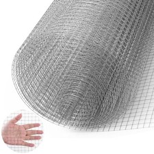 Volierendraht verzinkt Maschendrahtzaun Masche Drahtgitter feuerverzinkt 5-25m