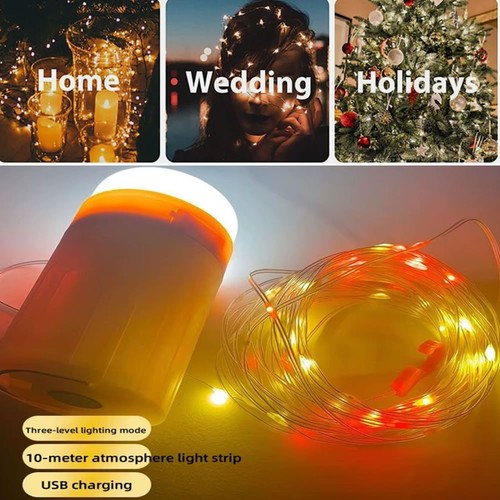 Rgb led lichternetz - led,