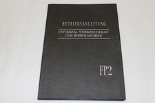 Betriebsanleitung - Universal Fräsmaschine Fräse - DECKEL - FP2 - (B)