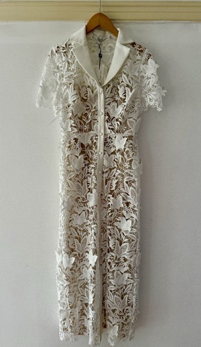 Badgley mischka weiß guipure - mischka,