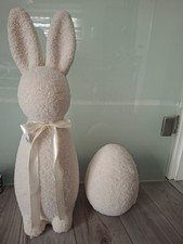 Hase Osterhase mit Ei XXL 69