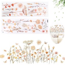 Boho Wandtattoo Blumen