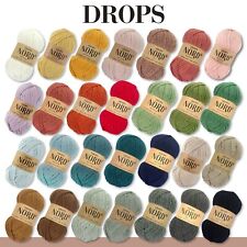 Drops 50 g Nord Sockenwolle Alpaka Schurwolle flauschig Stricken 28 Farben