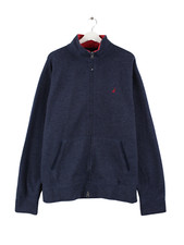 Nautica Embroidered Sweatjacke Blau XL Herren