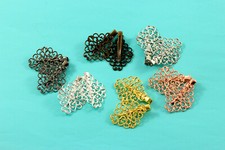 2x Haarklammer Haarspange Vintage Retro Haarschmuck A432a