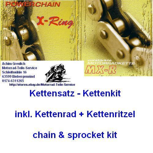Ring kettensatz suzuki dr - x-ring,