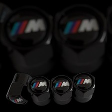 4x Auto-Ventilkappen, Airdust, Wasserdicht, Für BMW Mit Logo M