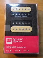 NOS Seymour Duncan Pearly Gates Set Zebra 4 adrig Pick PAF Gibson Epiphone PRS