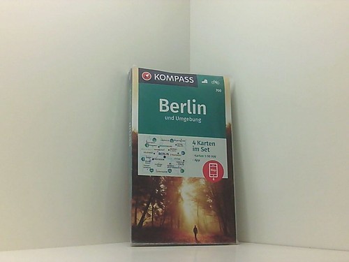 Kompass wanderkarte berlin - berlin, und