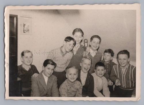 Jungengruppe mit steiff mecki - jungengruppe,