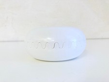 Weißer Clam Aschenbecher