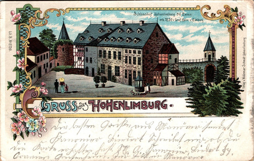 Litho gruss aus - gruss,