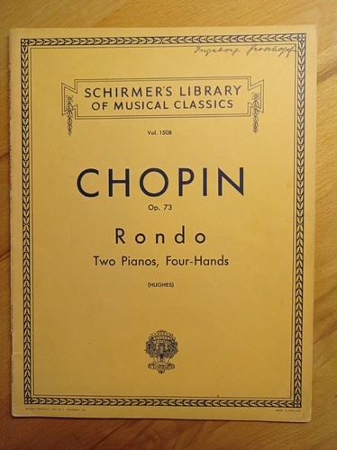 Chopin rondo 73 for two - op.73,