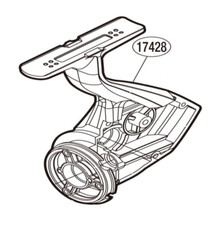 Shimano Body Ersatzteil Für Angelrolle Socorro 5000SW 6000SW RD17428