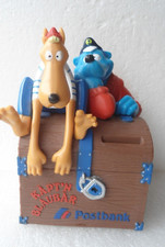 Postbank Spardose Käpt'n Blaubär Ravensburger 1994 - Neuwertig