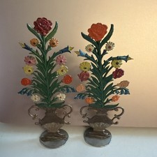 Uralte Ausschmückteile 2 Zinn