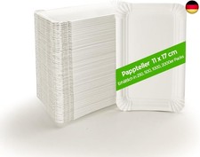 Ecocleo® Eco PAPPTELLER weiß