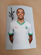 Signiertes Foto Imene El Ghazouani Marokko Frauen NEU (2)