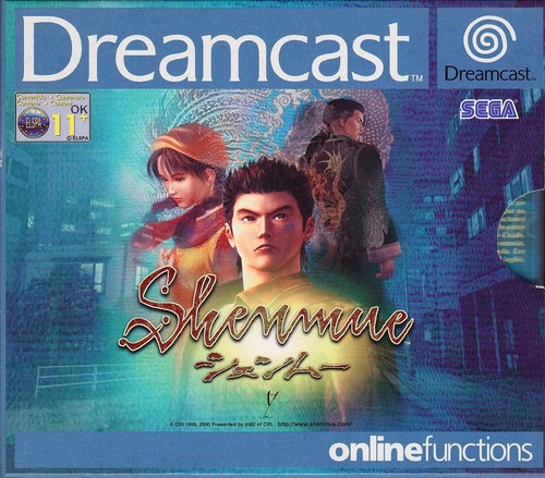 Sega dreamcast shenmue - sega,