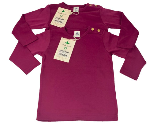 Leela cotton langarmshirt set - langarmshirt,