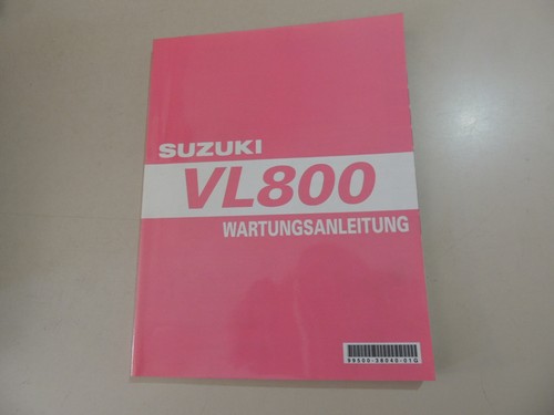 Werkstatthandbuch suzuki vl - werkstatthandbuch,