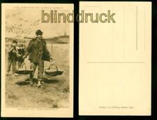 Rositten sw-AK Vogelwarte Kurische Nehrung Heimkehr vom Möveneiersammeln(d10205)