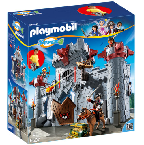 Playmobil 6697 super burg - super,