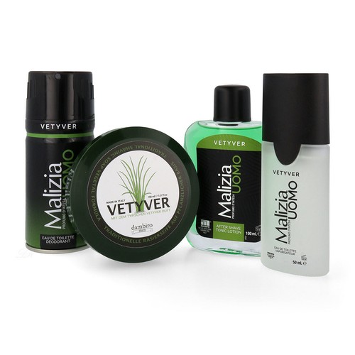 Malizia uomo vetyver set eau - uomo, set: