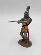 Ritter Sir John de Liste vollplastische Zinnfigur Tradition London 11 cm Kunst