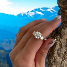Gelbgold Diamant Ring IGI oder