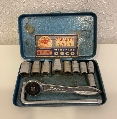 Deco werkzeugkasten set - werkzeugkasten,