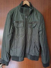 Tommy Hilfiger Jacke Winterjacke Bomberjacke Grün Kaki Gr L 50