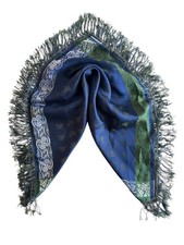 Trachten Schal/Tuch mit Blumen