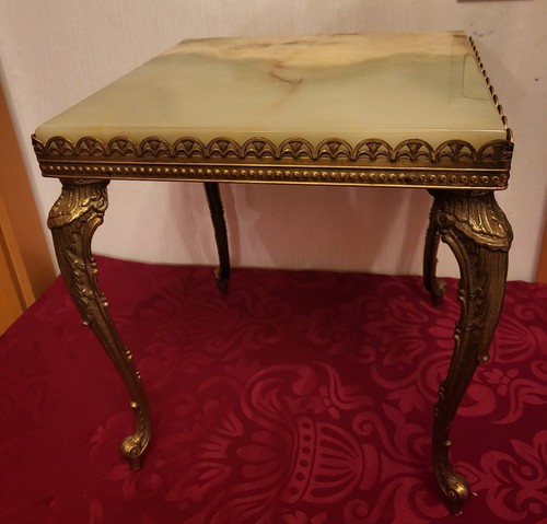 Messing beistellhocker mit - beistellhocker,
