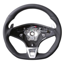 Mercedes Lenkrad AMG SLK 55 SL 63 SL 65 Neu Beziehen Naht silber 57524