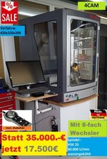 CNC Fräsmaschine incl. CAD/CAM 8-Platz Werkzeugwechsler HSK25  40.000 U/min