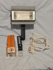 Kaiser Halogen-Dauerlichtleuchte Selten Filmleuchte Lampe + Neue Birne Leuchte