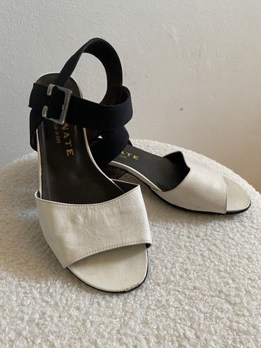 Brunate leder riemchen sandale - leder,