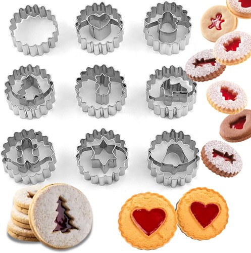 Plätzchen ausstecher set 9 - plätzchen,