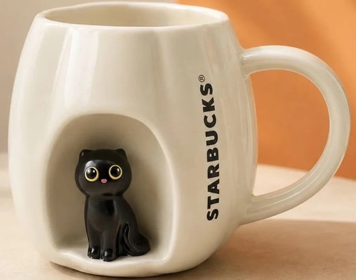 Starbucks tasse weiß schwarz - starbucks,
