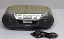 Sony CFD-S05  Digitaler CD-Radio Kassettenrekorder mit Hilfskabel 1,8 m 230V