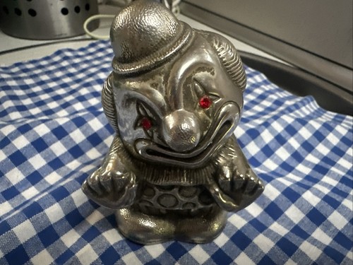 Clown figur metall alt - clown/,