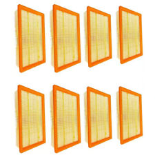 8X Filter für Kärcher NT 561 eco / NT 361 eco / NT 611 / NT 45-1TAC Faltenfilter