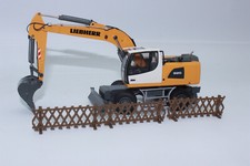 Jägerzaun Zaun 3 Zaunfelder + Füße 1:50  Holzzaun für Diorama Landschaftsbau