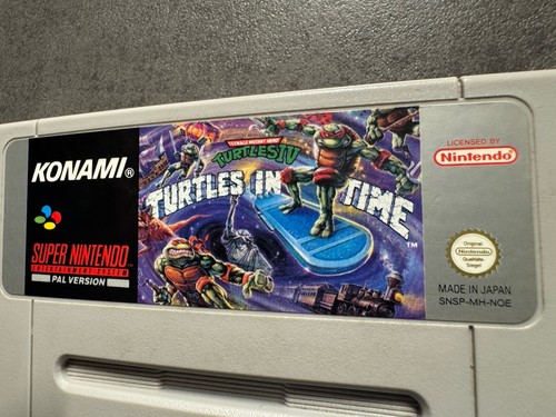 Konami tmht turtles in - konami, iv: