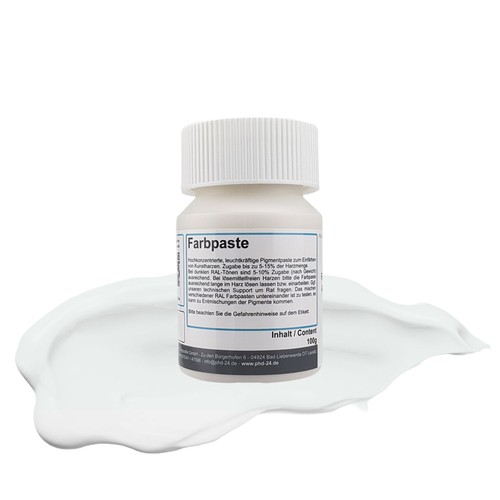 100g farbpaste reinweiß - 100g,
