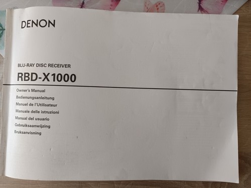 Denon rbd x1000 - denon, blu-ray