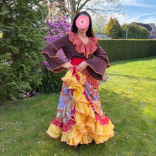 Bluse gypsy stil flamenco - bluse,, gypsy-stil,