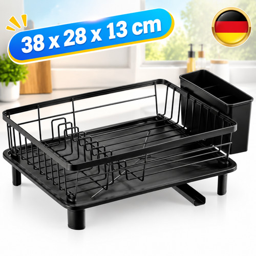 Schwarz geschirrtrockner - schwarz,