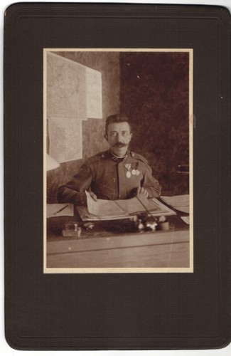 Fotografie soldat in - k.u.k.,